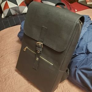 Artelusa Men's Black Cork backpack